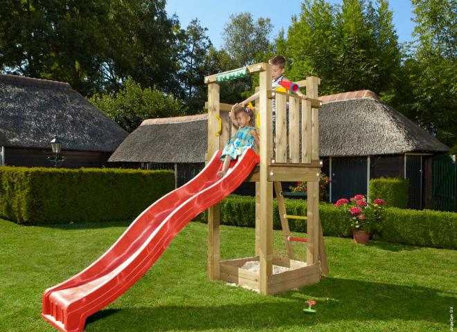 Wooden playground equipment for your 